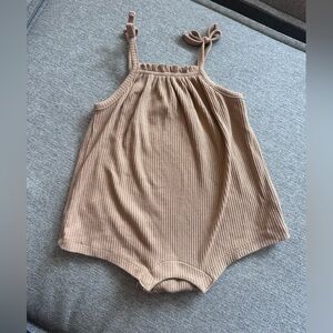 Old Navy Tan Ribbed Baby Outfit